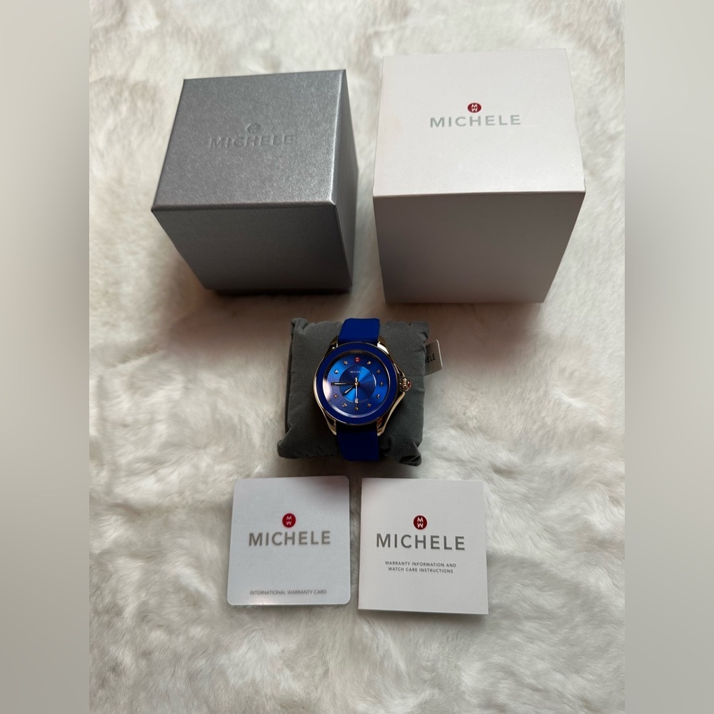 Michele Royal Blue watch